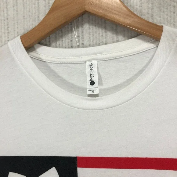 Wu Tang Clan American Flag Next Level Apparel T Shirt Mens XL White - Picture 4 of 7